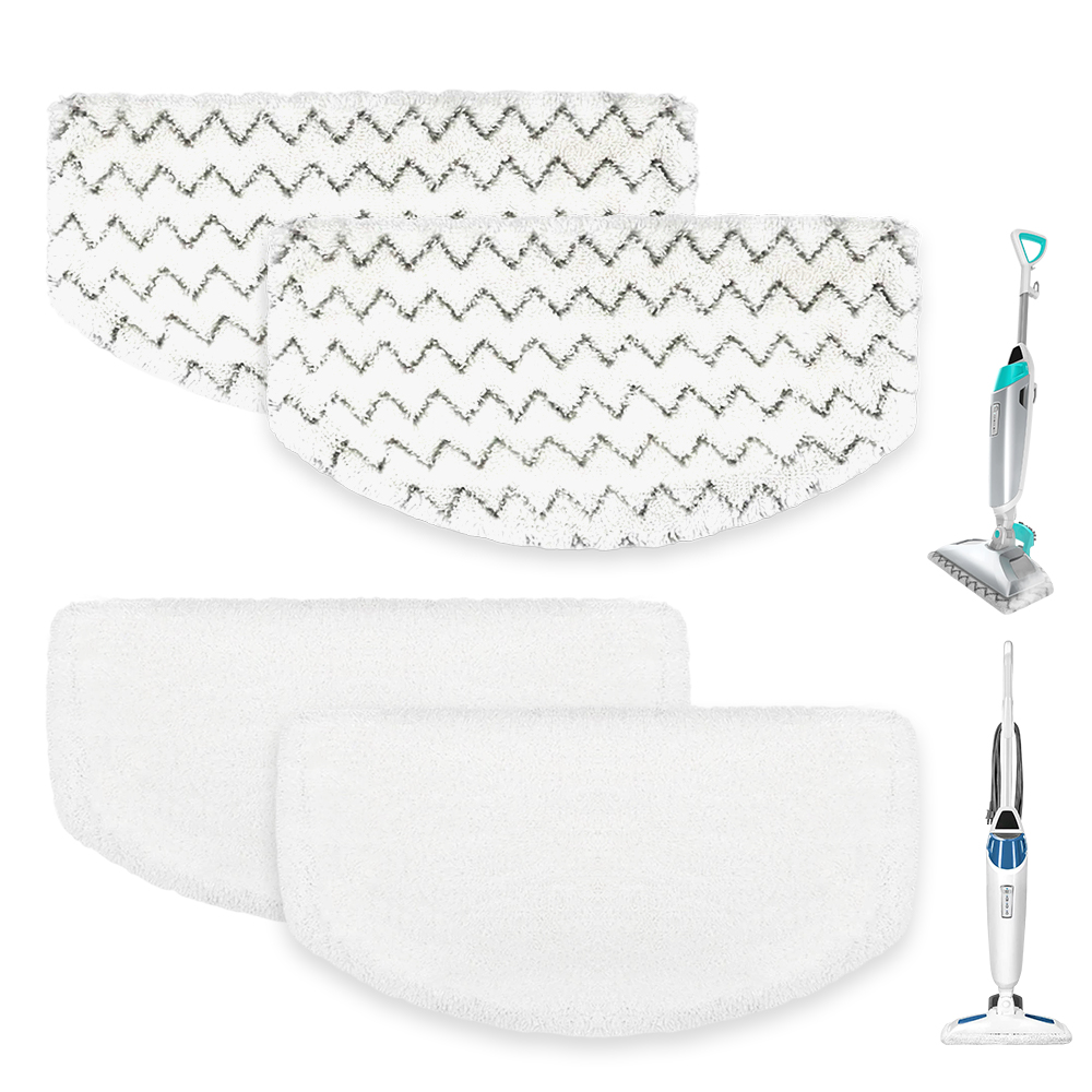 4 PCS Steam Mop Replacement Pads for Bissell Powerfresh Steam Mop Pads