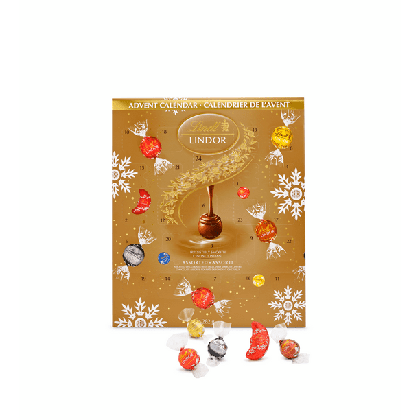 Lindt LINDOR Assorted Chocolate Truffle Advent Calendar, 282 Grams -  Walmart.ca