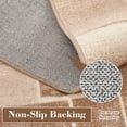 thumbnail image 6 of Modern Geometric Patchwork Area Rug 2x6 Runner Rugs for Living Room, Soft Throw Carpet Floor Decor for Entryway Dining Room Office Nursery Khaki, 6 of 7