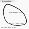 thumbnail image 4 of Correa de transmisión Unique Bargains para Harley Davidson FXST FLST 1994-1999 V-Belt No.4001797, 4 of 7