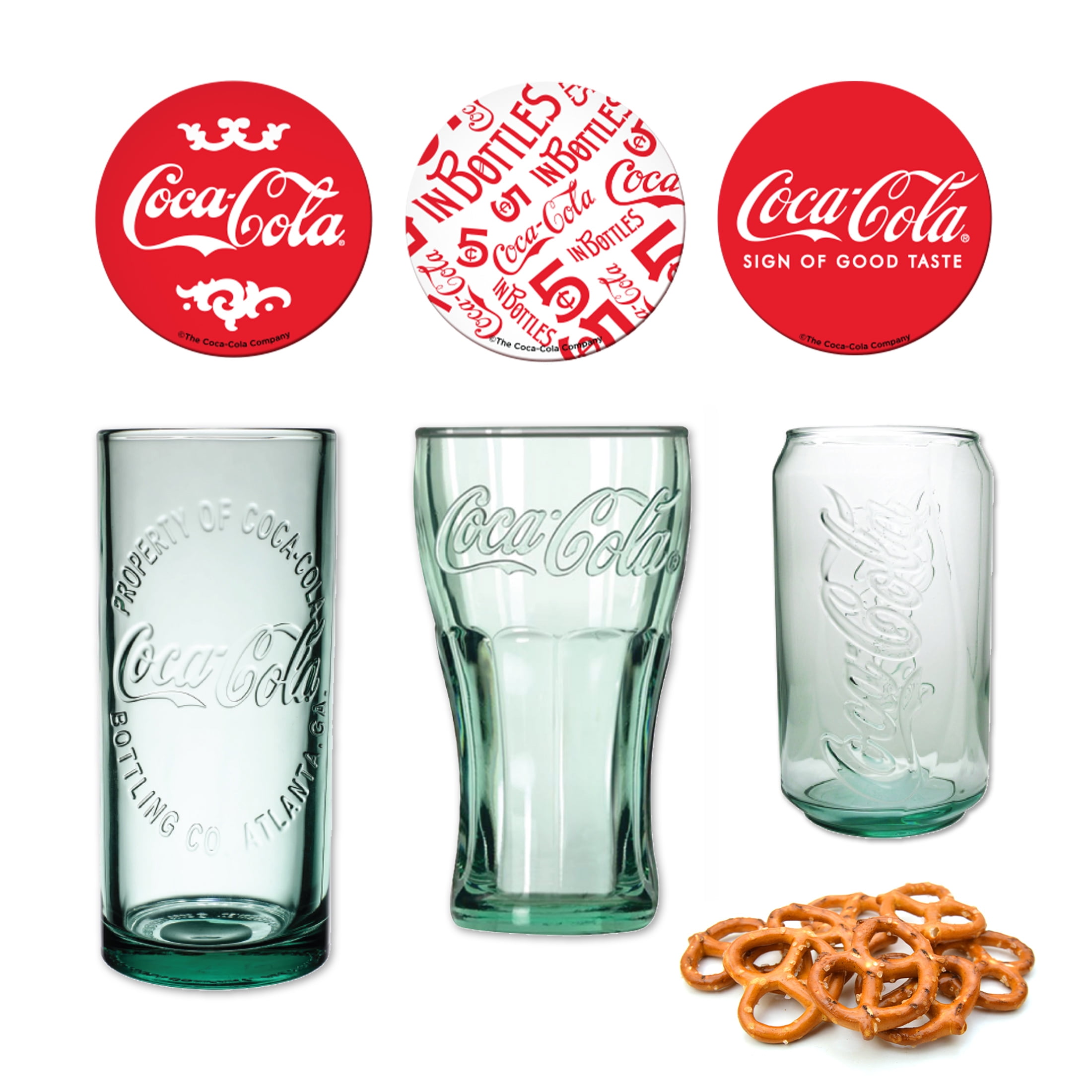 Coca-Cola - Brandclub - Coca Cola Vintage Glass Collection Coca-Cola - Brandclub - Coca Cola Vintage Glass Collection