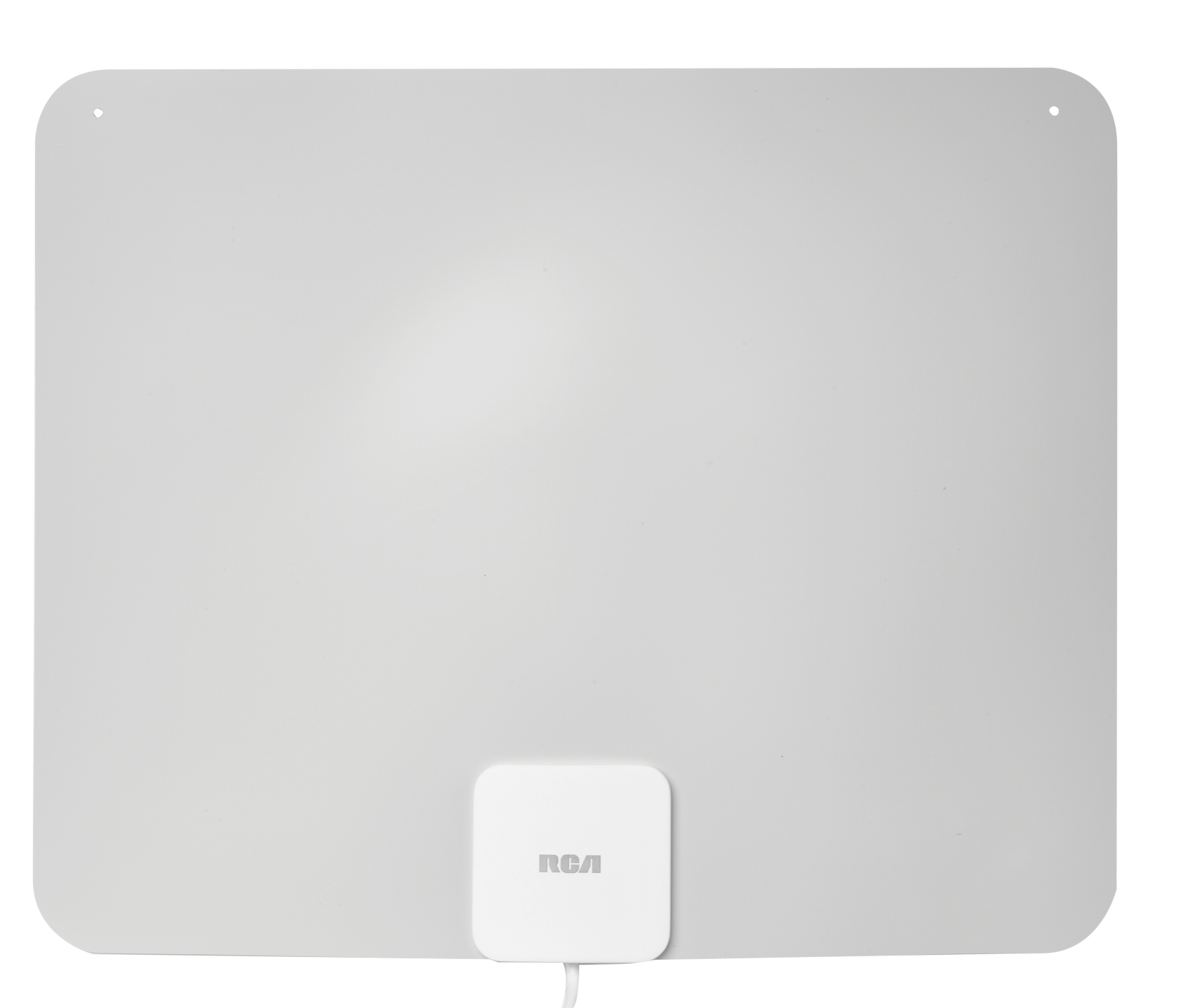 RCA Ultra-Thin Indoor TV Antenna with Amplifier, 65-Mile Range