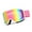 white pink, variant on Snowboard Goggles Double Layers Ski Goggles Anti-fog Snow Goggles Windproof Snowboard Glasses for Men and Women