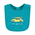 thumbnail image 3 of Hudson Baby Infant Boy Cotton Bibs, Surfer Dude, One Size, 3 of 7