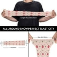 thumbnail image 2 of Xecao's Strawberry print Arm Sleeves offer cooling UV protection and sports compression for both men and women., 2 of 5