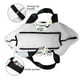 thumbnail image 4 of Fotbe Funny Puppy Bolsa Tote Estética de Lona con Estampado para Mujer - Bolsa Reutilizable de Hombro Casual para Vacaciones, Compras, Trabajo y Gimnasio, 4 of 8