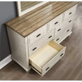 thumbnail image 5 of Bowery Hill Coastal Cottage Styled Wooden Dresser in Gray Finish, 5 of 5