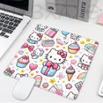 thumbnail image 1 of Tapis de souris de jeu rose mignon dessin animé Hello Kitty XS petit tapis de souris pour PC Gamer décoration de bureau tapis de souris de bureau tapis de bureau, 1 of 4