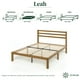 thumbnail image 1 of Base de Cama con Cabecera Matrimonial Zinus Leah de Bambú. Fácil Armado, para Todas las Edades., 1 of 6