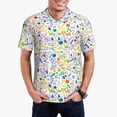 thumbnail image 1 of Balery Education And Science Camisa Polo de Hombre con Estampado, de Manga Corta y Tejido Medio, Camisa Tipo Golf Polo-3X-Large, 1 of 6