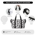 thumbnail image 3 of Honeii Cute Panda Print Hand Travel Bag,Travel Duffle Bag, Waterproof Weekender Bag,Carry On Tote Bags,Weekender Tote Bag,for Weekend and Business Travel, 3 of 7