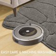 thumbnail image 5 of Large Dog Door Mat for Mud Paws, 24x59 Absorbent Dirt Trapper Long Door Mat, Non-Slip Washable Mud Mat for Dogs, Microfiber Soft Pet Rug Mat for Entryway, Dog Paws, Patio (Gray), 5 of 10