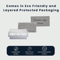 thumbnail image 4 of wqlpp-50 Count Double Edge Safety Razor Blades by - Double Edge | Made from USA Steel | Super Platinum Coated | Replacement Razor Blades, 4 of 4