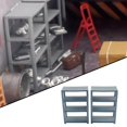 thumbnail image 1 of Baohd 1/64 Scale Car Repair Shop Layout Diorama Model Toy 4 Tier Shelf, 1 of 8