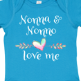 thumbnail image 4 of Inktastic Nonna and Nonno Love Me- Heart Grandchild Boys or Girls Baby Bodysuit, 4 of 5