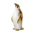 thumbnail image 4 of jifeng Penguin Statue Art Works Animal Sculpture for Desktop Bookcase Office Golden Dad, 4 of 9