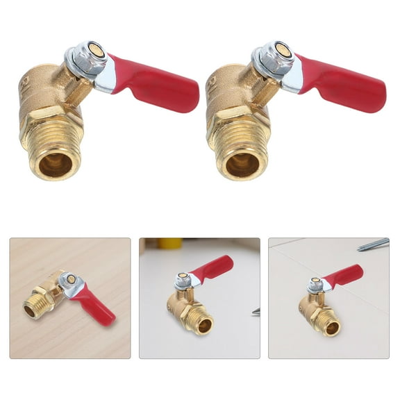 Raindrops Brass Air Compressor Drain Valve for Quick and Easy Metal Drainage