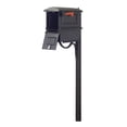 thumbnail image 3 of Traditional Curbside Mailbox with Newspaper Tube and Richland Mailbox Post, 3 of 7