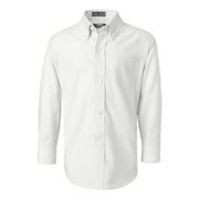 French Toast E9002 Boy's Long Sleeve Oxford Shirt - White - 6