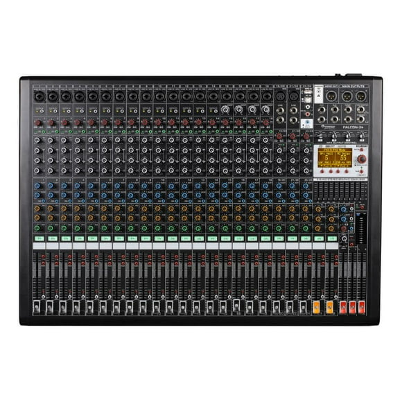 Mezcladora Pasiva SOUNDTRACK FALCON-24 USB Bluetooth 24 Ch EFX