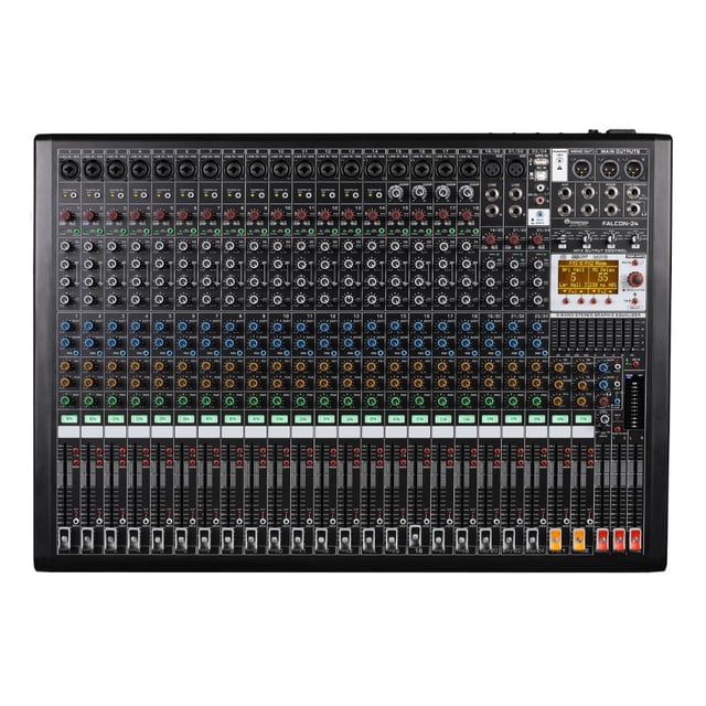 Mezcladora Pasiva SOUNDTRACK FALCON-24 USB Bluetooth 24 Ch EFX