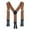 Tan, variant on Welch  Elastic Button-End Y-Back 2 Inch Work Suspenders (Men)