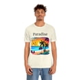 thumbnail image 5 of Paradise Unisex Jersey Short Sleeve Tee Beach Palms Ocean, 5 of 8