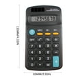 thumbnail image 3 of Basic Standard Calculators Mini Digital Desktop Calculator With 8-Digit LCD Display, Battery Solar Power Smart Calculator Pocket Size For Home School For Kids, Usupdd 2025 Basic Standard Calculators, 3 of 3