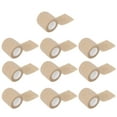 thumbnail image 3 of 10Pcs Self Adhesive Bandage Wrap Multifunction Disposable Shockproof Anti Slip Tattoo Handle StrapSkin Color, 3 of 14