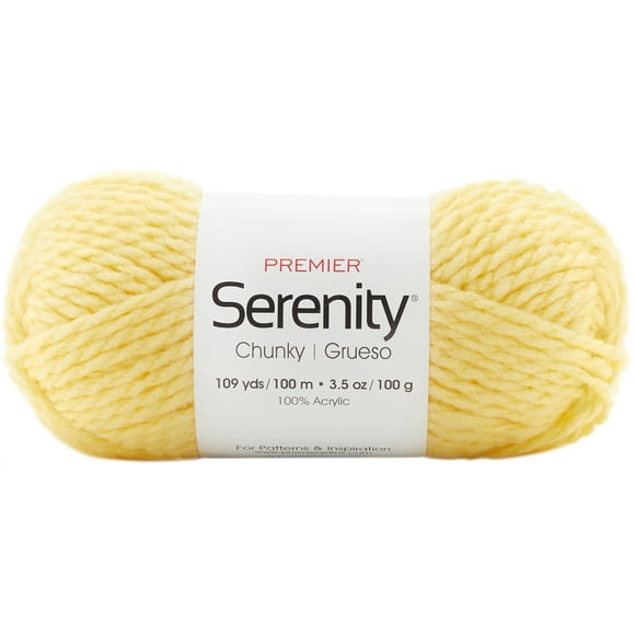 Premier Serenity Chunky Yarn-Buttercup 700-74