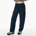 thumbnail image 3 of Susanny Pantalon de Survêtement Petite Taille Bas Resserré Poches à Cordon Jambe Droite Taille Haute Pantalon de Survêtement Femme Grande Taille Chandails en Molleton Mignons Confortables Cargo Ample Pantalon Décontracté Évasé Jogger, 3 of 5
