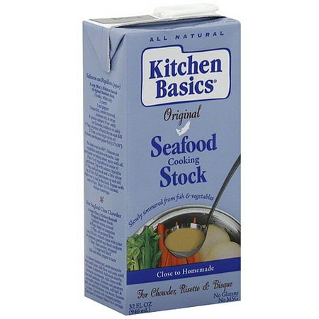 Kitchen Basics Natural Seafood Cooking Stock, 32 oz (Pack of 12 ...