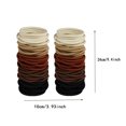 thumbnail image 3 of Hair Ties, Hair Bands, 120pcs Elastic Hair Ties for Thick and Thin Hair, Soft Stretchy No Damage Hair Elastics for Women, Black Seamless Ponytail Holders for Daily Use and Workout, 3 of 4