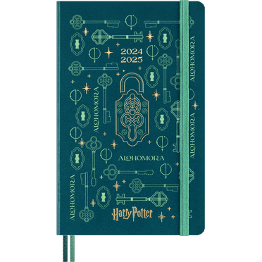 2024-2025 Moleskine Limited Edition Harry Potter Alohomora 5" x 8.25" Academic & Calendar Weekly