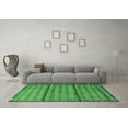 thumbnail image 3 of Ahgly Company Indoor Rectangle Persian Emerald Green Traditional Area Rugs, 7' x 9', 3 of 4