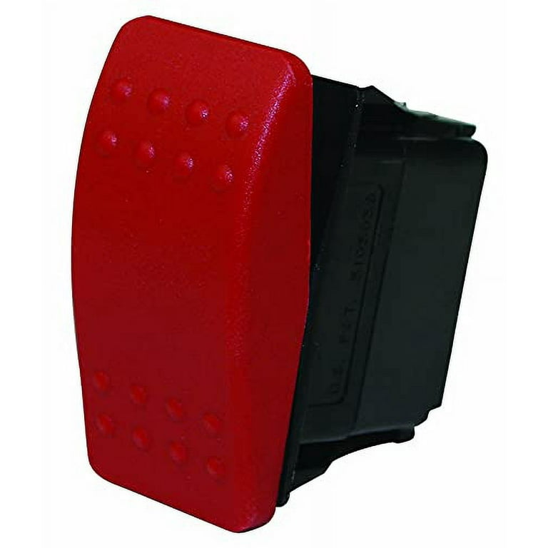 Moroso Repl. Red Cover Rocker Momentary Switch Moroso Repl. Red Cover Rocker Momentary Switch