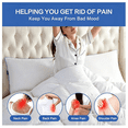 thumbnail image 5 of Oaskys Memory Foam Body Pillow with Rolled Edge Design – Long Support Cushion, Ideal for Side Sleepers, Pregnancy Maternity & Post Surgery Recovery, 5 of 8