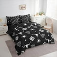 thumbnail image 3 of Feelyou Black Sheep Skeleton Bedding Comforter Set 7pcs for Men, Vintage Western Aztec Queen Bedding Sets, Hippie Bohemian Style Reversible Queen Sheet Sets, Luxury Bedroom Decor, 3 of 7