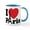 White/Blue Inside, variant on CafePress - I Love Paris Mug - 11 oz Ceramic Mug - Novelty Coffee Tea Cup