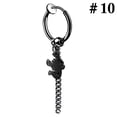thumbnail image 3 of Non Piercing Earring Unisex Fashion Clip on Earring Dangle Hoop Earring, 3 of 10