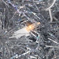 thumbnail image 5 of Northlight 2' Pre-lit Medium Silver Iridescent Tinsel Pine Artificial Christmas Tree, Clear Lights, 5 of 6