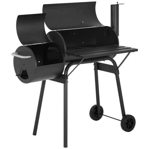 43'' Grills BBQ Grill Camping Grill American Braised Roast Portable Grill Offset Smoker People Patio Backyard Camping Picnic BBQ - Walmart.com