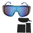 thumbnail image 1 of Gafas de ciclismo resistentes a los rayos UV a prueba de viento TR montura gafas de sol de motocicleta para deportes al aire libre negro y azul, 1 of 14
