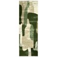 thumbnail image 3 of GlowSol 2'x6' Hallway Runner Rugs Modern Abstract Print Runner Rug Non-Slip Bedroom Soft Runner Rug for Kitchen Laundry Room, Green, 3 of 6