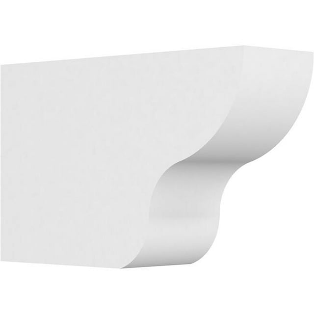 Ekena Millwork RFTP05X10X16GRN 10 x 5 x 16 Po Greensboro Standard Architecture Grade Queue de Chevron PVC