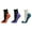 Black/Navy/White, variant on Women's Cushioned Athletic Cotton Quarter Socks (Tan, 1 Pair)
