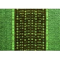thumbnail image 1 of Ahgly Company Indoor Rectangle Abstract Green Modern Area Rugs, 3' x 5', 1 of 4
