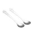 thumbnail image 3 of GOOHOCHY 5 Pcs Creative Coffee Spoon Silver Mirror Polished For Home Use, 3 of 5