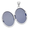 thumbnail image 4 of Primal Gold 14K White Gold 21mm Diamond Vintage Oval Locket, 4 of 5