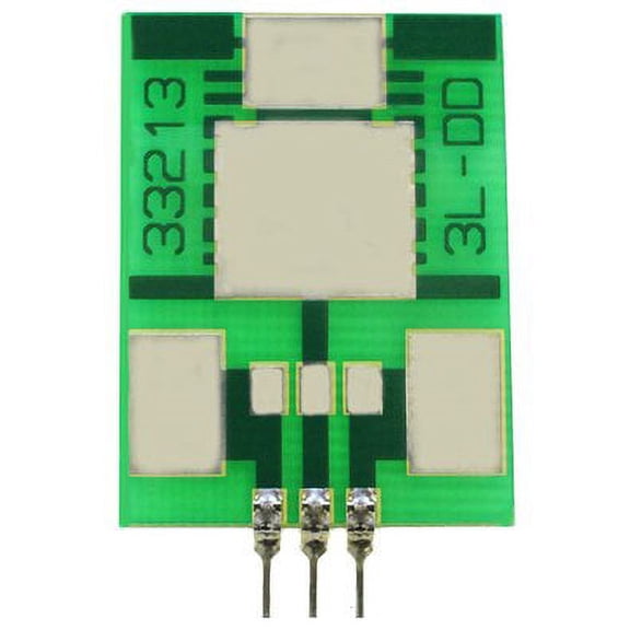 3 Pin SIP Surface Mount Integrated Circuit Adapter (1.12" x 0.85")